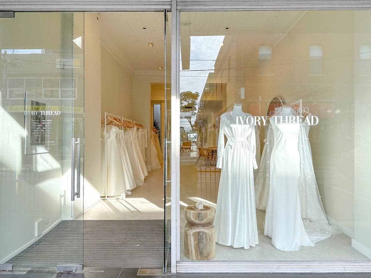 Ivory Thread bridal shopfront