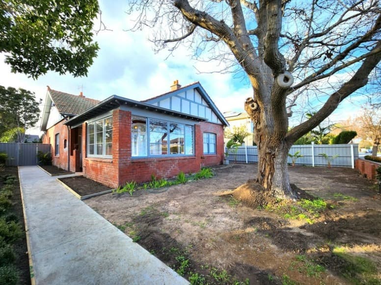 Restored brick home in Brighton